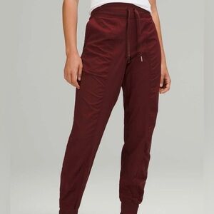 NWT Lululemon Dance Studio Mid Rise Jogger Size 12 in Red Merlot